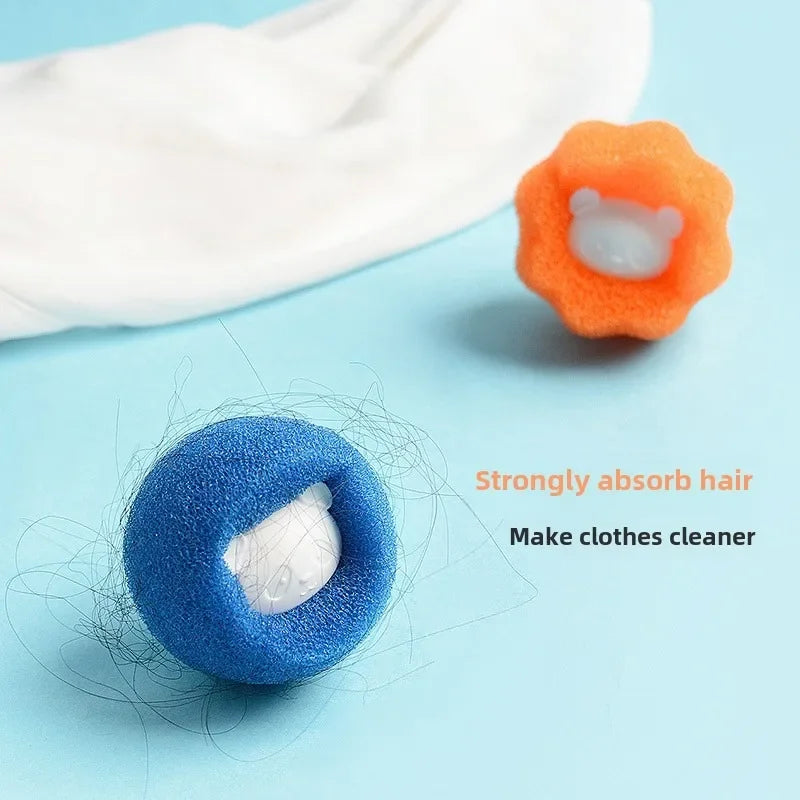Washing Machine Filter Reusable Balls Wool Sticker Cat Hair Removal Device Pet Fur Hair Grabber Personal Care Front Page Laundry